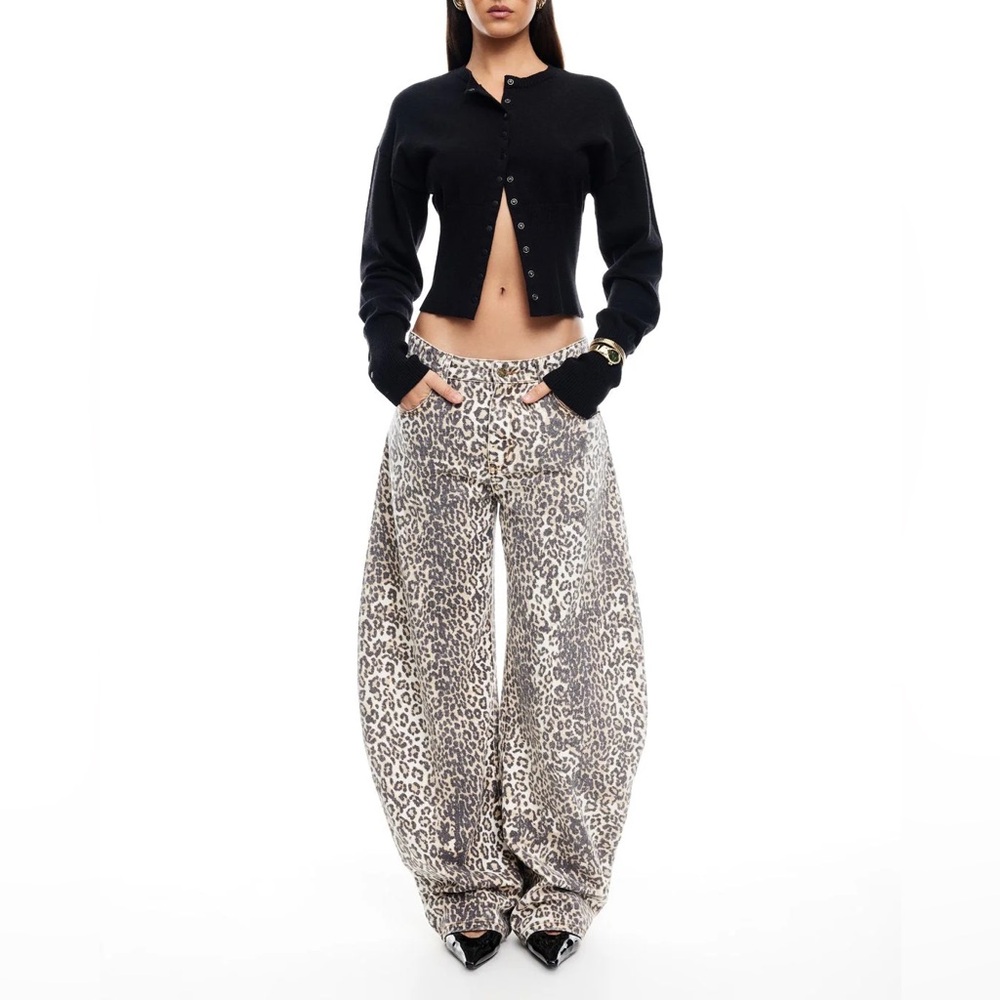 Lioness HORSESHOE JEAN | LEOPARD FADE - D00 - Picture 4 of 8